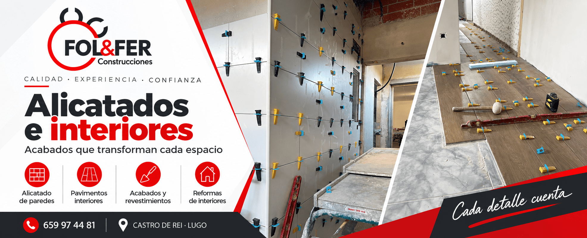 Banner alicatados e interiores
